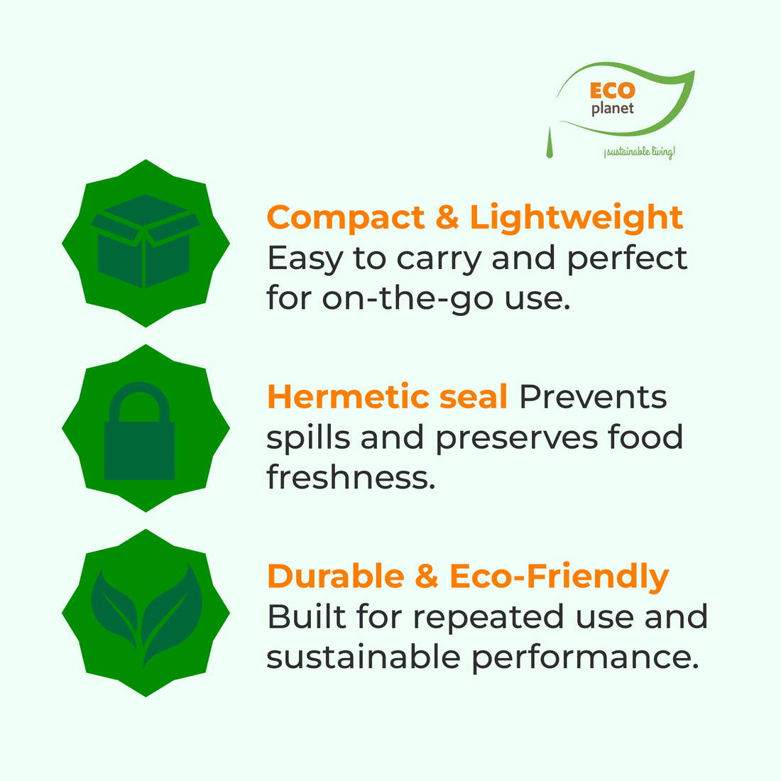 Compostable C1 Food Containers with Lids | Durable, Biodegradable, and Eco-Friendly