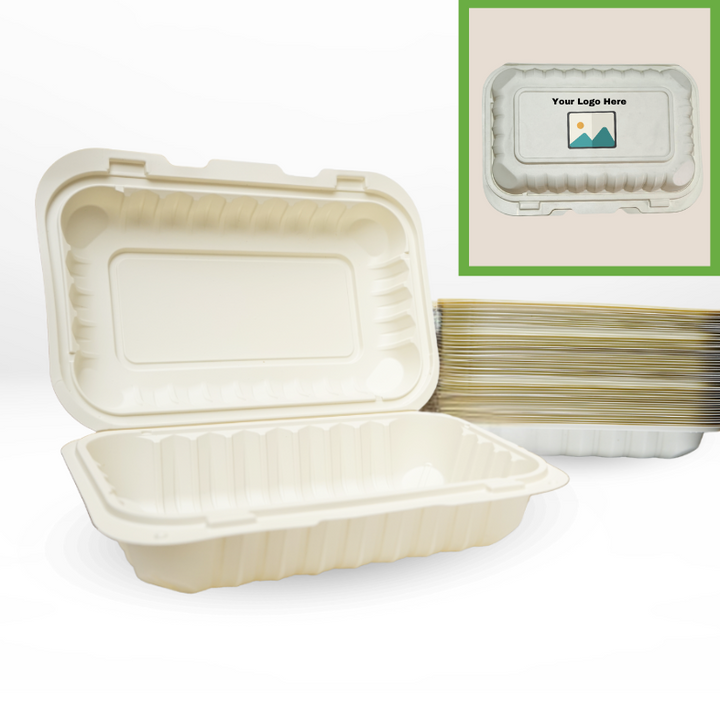 Compostable J1 Food Containers with Lids | Durable, Biodegradable, and Eco-Friendly