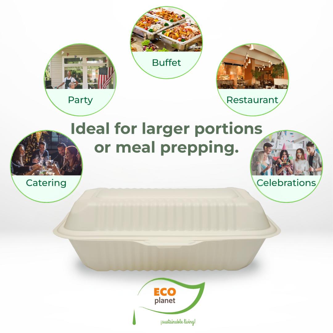 Compostable K1 Food Containers with Lids | Durable, Biodegradable, and Eco-Friendly