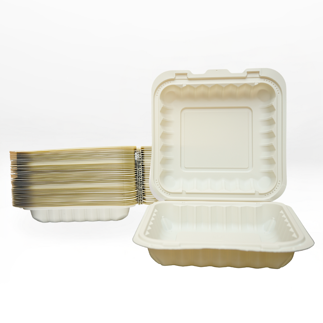 Compostable P1 Food Containers with Lids | Durable, Biodegradable, and Eco-Friendly